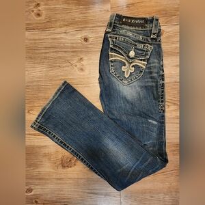 🎸Rock Revival Jeans Paula Boot 26x33🐎
